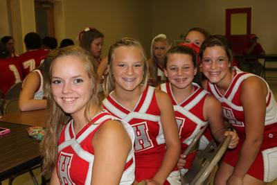 Junior High Cheerleaders